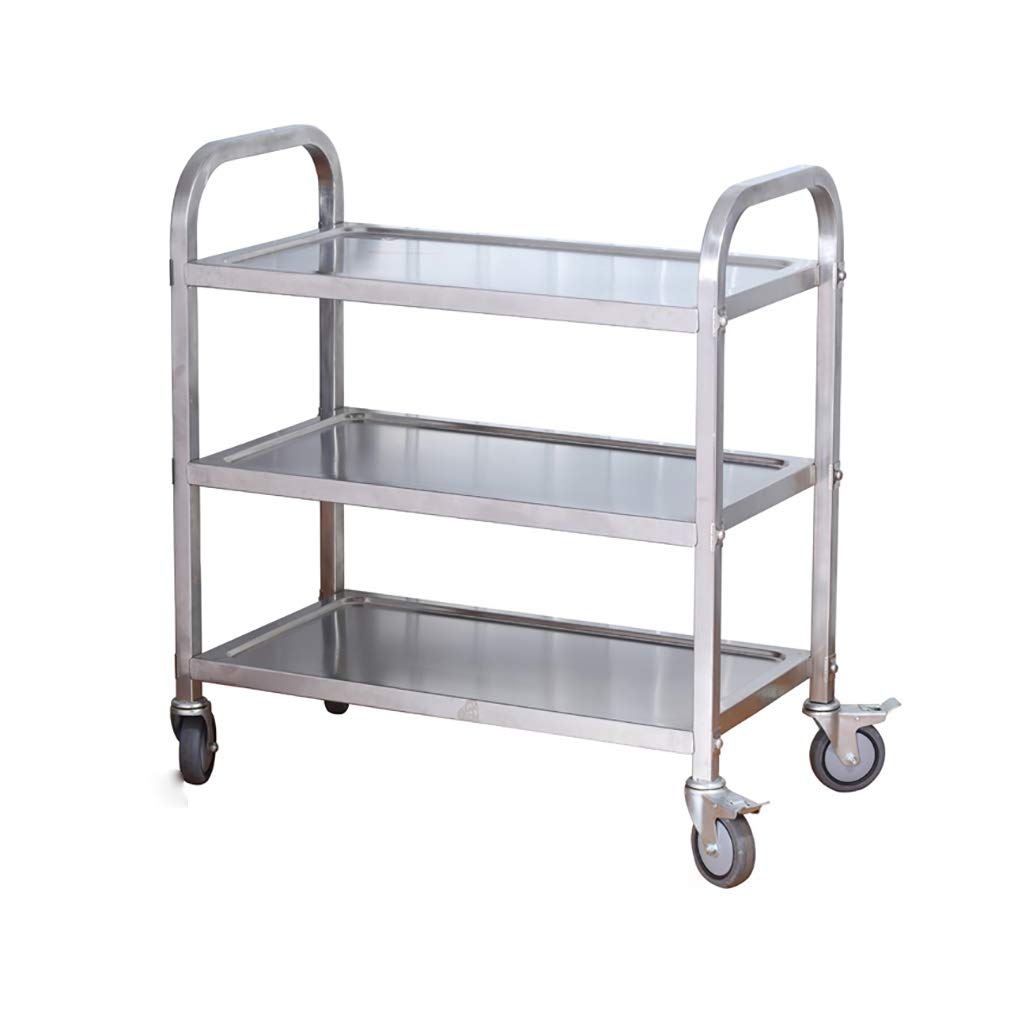 Buy Jian e Catering Trolley 3 Tier Stainless Steel Detachable Serving