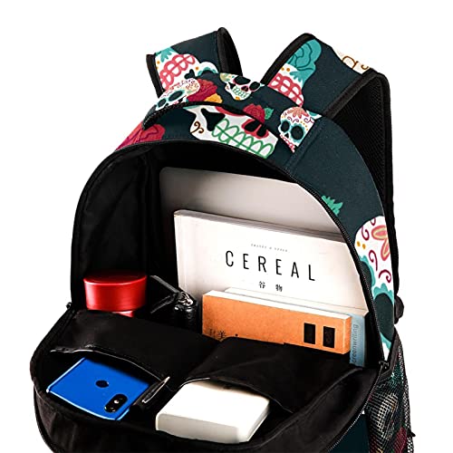 Sac à dos décontracté durable étudiants avec imprimé fleurs
