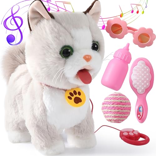 Ylpaprm Walking Talking Robot Cat