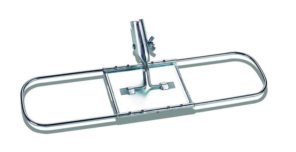 Maya Professional Tools 08016 - Telaio per mocio lavapavimenti metallizzato, 75 cm