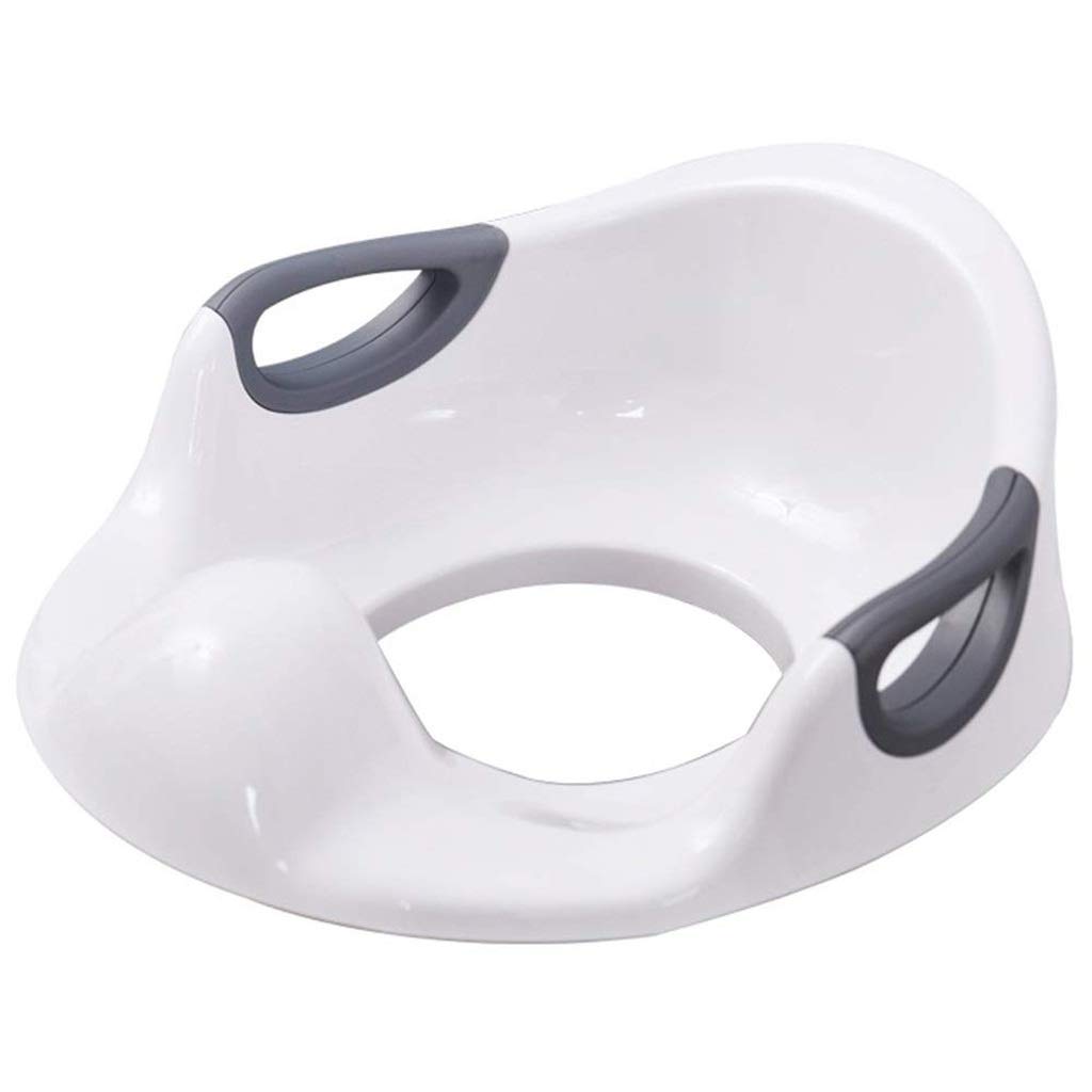 Potty Training Toilet Seat with Handles for Boys and Girls Non-Slip with Splash Guard Portable for Travel Toddlers