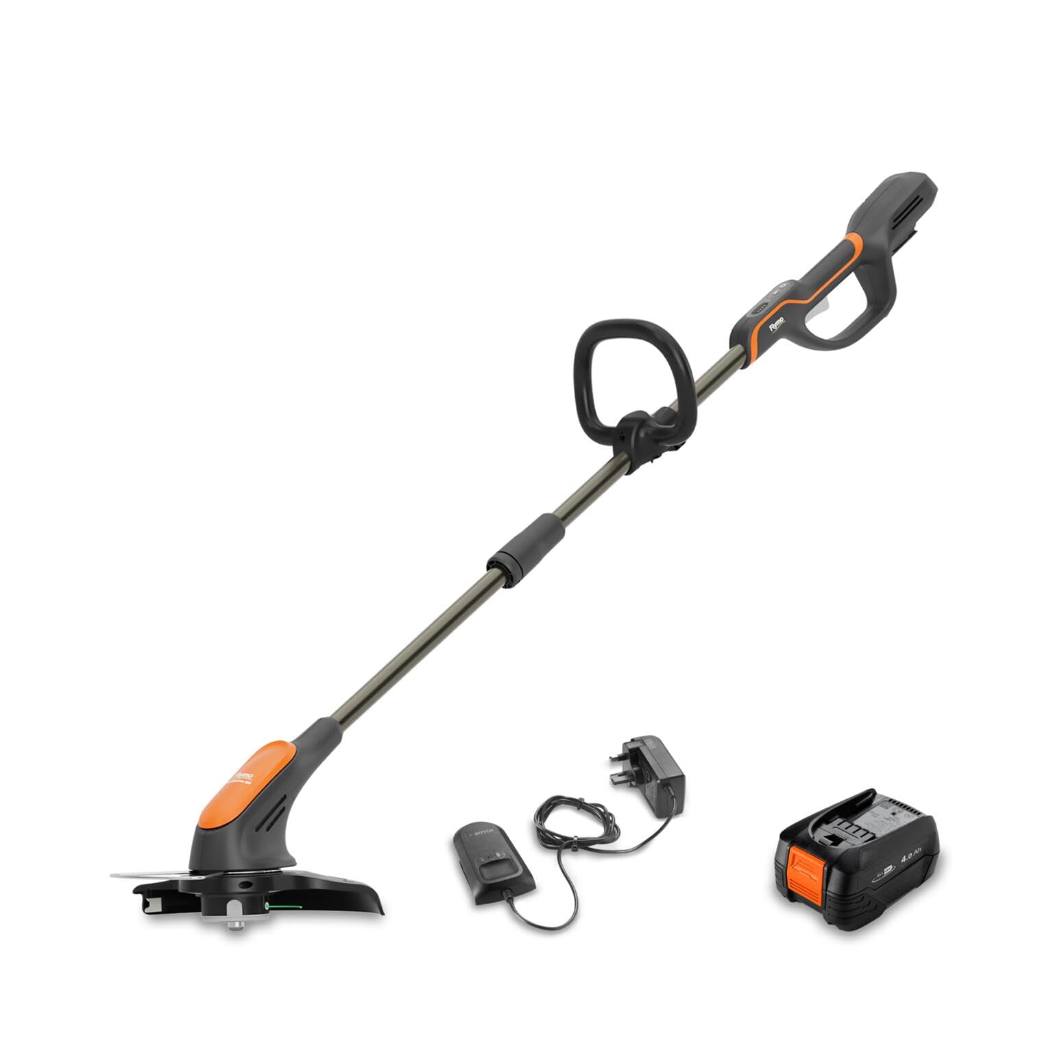 Flymo Grey 18V Ultratrim 300 Cordless Grass Trimmer – Powerful & Lightweight With 30Cm Cutting Width, Adjustable Handle & Precision Edging – Battery & Charger Included