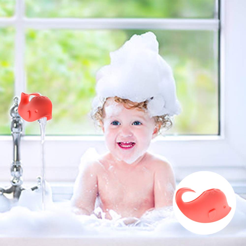 EASONGEE Baby badkuip kraan cover, walvis bad uitloop cover voor badkuip, zachte siliconen badkraan cover voor kinderen, baby bad uitloop cover, walvis tap beschermer voor kinderen peuter aangenaam EASONGEE Baby badkuip kraan cover, walvis bad uitloop cover voor badkuip, zachte siliconen badkraan cover voor kinderen, baby bad uitloop cover, walvis tap beschermer voor kinderen peuter aangenaam