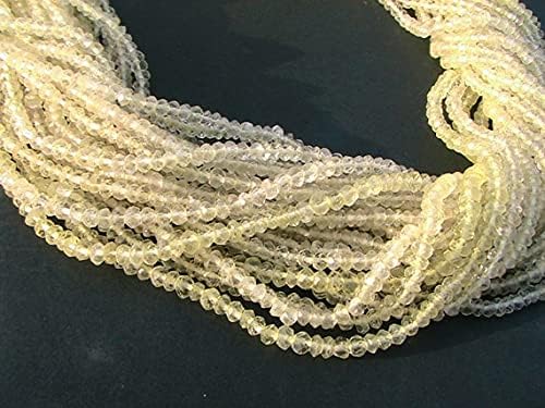 Faites rayonner vos créations avec les reflets du quartz citron facetté - 4