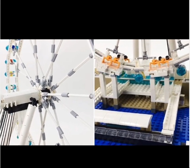 SIBIT London Eye Building Blocks Set|Model For School Project
