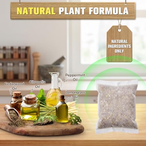 Pack de 20 bolsas repelentes de plagas con aroma a menta miniatura 2