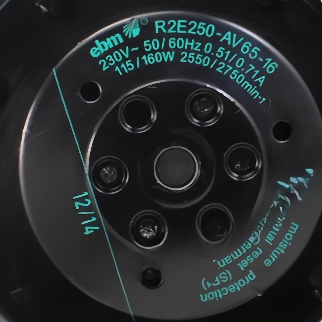 GJEXXPTST R2E250-AV65-16 230V 0.51/0.71A 115/160W 2550/2750RPM Cooling Fan 250mm