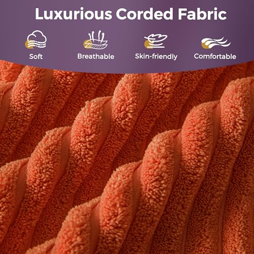 Image of MAXYOYO Giant Bean Bag Chair Bed with Pillow, Convertible Beanbag Sofa to Floor Bed, Lazy Chair Couch with Removable Cover, High-Density Shredded Foam Filling, Cozy Lounge for Bedroom Living Room