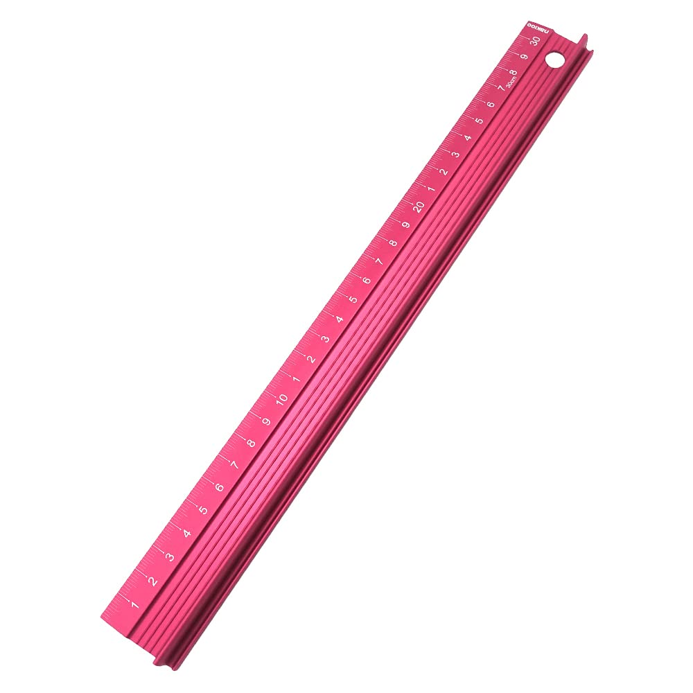 Amazon.co.jp: 製図用定規 カッターガイド 30cm物差し