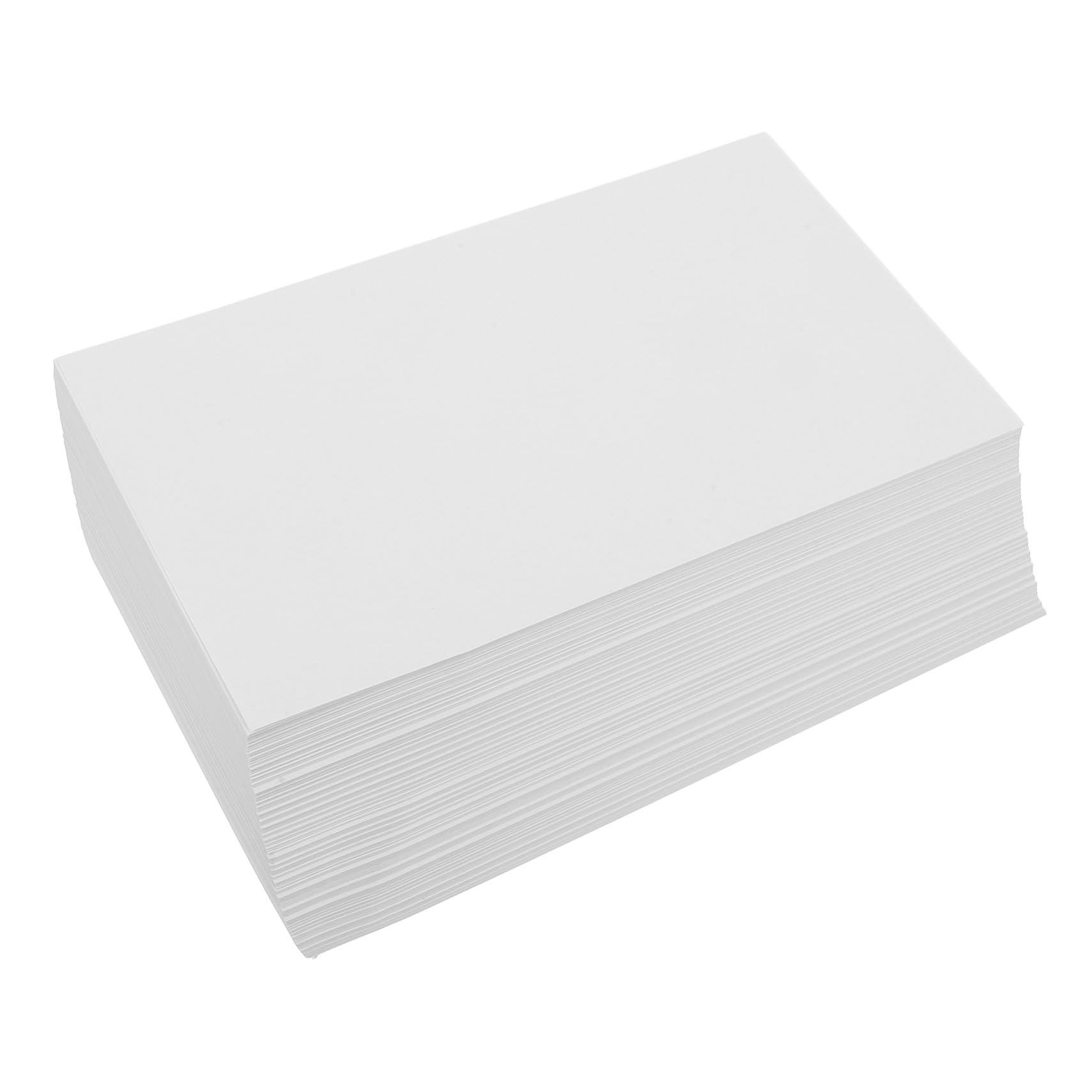 500 Blatt Weißes Bedruckbares Druckerpapier für Multifunktionsdrucker Dickes Papier für Bastelarbeiten und Bürogebrauch