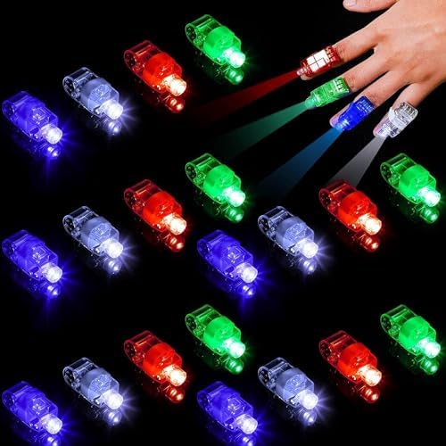 Piucrty Mitgebsel Kindergeburtstag Fingerlicht 40Pcs Kleinigkeiten