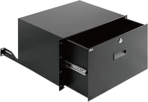Amazon.com: Tecmojo 6U Rack Drawer,Rack Mount Drawer for 19in Network ...