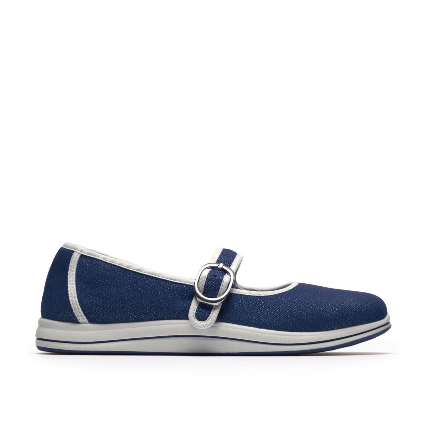 Clarks Women's Navy Cloudsteppers Brinkley Janey  - Size 4