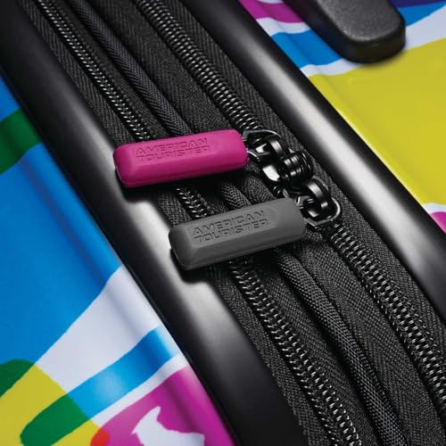 Image of American Tourister Moonlight Hardside Expandable Luggage with Spinner Wheels, Popsicle, Carry-On 21-Inch