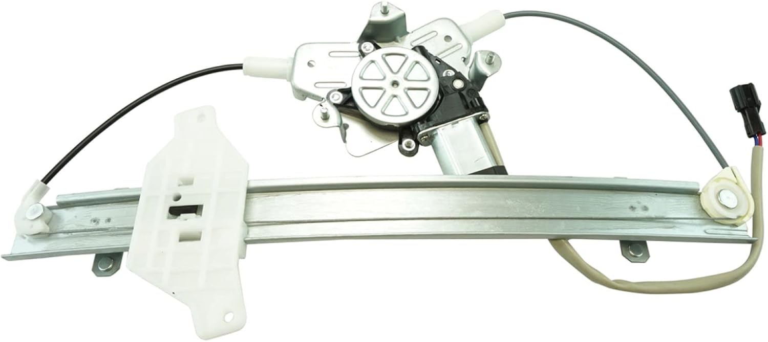 TRQ Front Left Power Window Regulator & Motor Assembly Drivers Side Compatible with 2004-2008 Suzuki Forenza 2005-2008 Reno SZ1350109