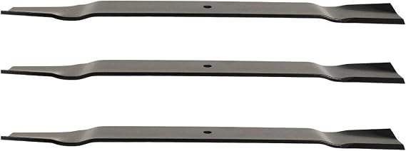 Grasshopper Set of 3 Mower 25 Medium-Lift Lawn Mower Blades, GrassMax Marbain Blade System, for 72 FrontMount and MidMount Duramax Decks, OEM Yard Mowing Replacement Part 320250