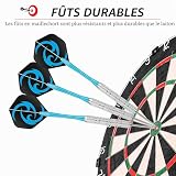 CareGames fléchettes pointe acier, lot de 12 à 18 g photo 3