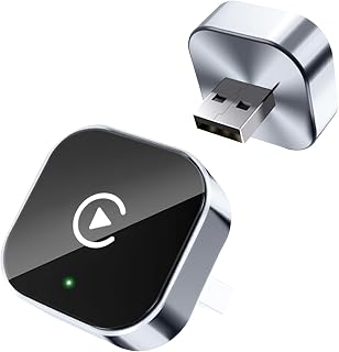 2026 Upgraded Wireless CarPlay Adapter - Fast Auto-Connect