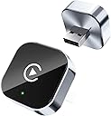 2026 Upgraded Wireless CarPlay Adapter - Fast Auto-Connect, Stable Connection, Mini Size Plug & Play Adapter for iPhone & Android Auto Compatible Cars