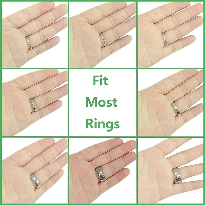 Image of Kumu Jewellery Tools Super Soft Ring Tightner for Women & Men /Ring Tightener for Loose Rings /Ring Size Adjuster for Loose Rings