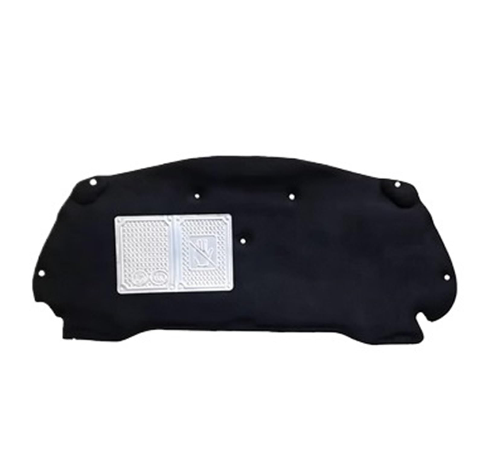 Fdurftar One Color Cotton Soundproof Cover For Peugeot 2008-2018 Front Hood Engine Heat Sound Insulation Cotton Pad Engine Hood Insulation Pad