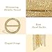 vimate Gold Evening Shawls and Wraps, Shimmmer Metallic Wedding Bridesmaid Shawl Wraps for Evening Party Dresses(Dark Gold)