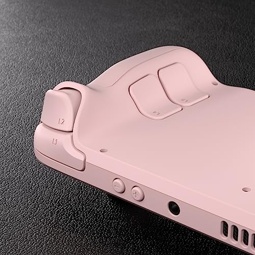 Image of eXtremeRate DIY Full Set Shell with Buttons for Steam Deck LCD, Custom Faceplate Back Plate Replacement Shell for Steam Deck LCD - Cherry Blossoms Pink [Console NOT Included]