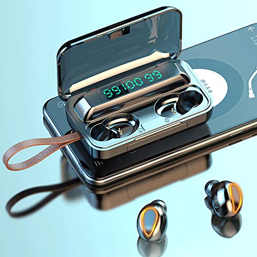 pedkit BT5.0 True Headsets estéreo sem fio com Box Touching Control Hi-Fi Stereo Sound Headset Micro