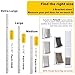1Pcs PAC11-11039 Replacement Bracket for PetSafe Pet Door Replacement Flaps - Aluminium Alloy Doggie Door Flap Bracket - Easy Installation with Screws (Large)