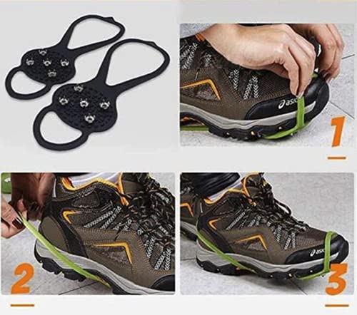Ramponi antiscivolo per scarpe, Cramponi antighiaccio, Suole con chiodi