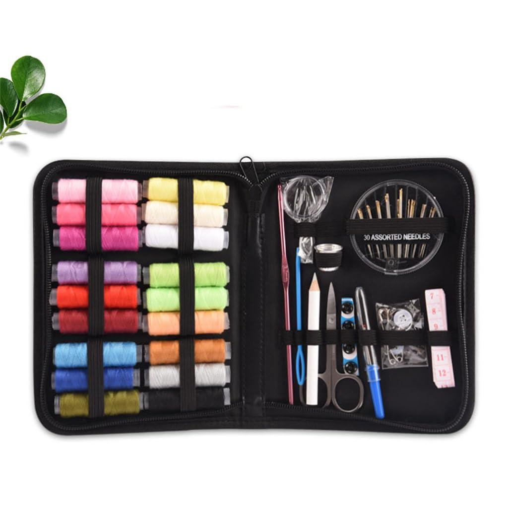 Kit de Costura multifunción Home Tailor, Bolsa portátil combinada para Aguja e Hilo