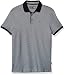 Calvin Klein Men's Liquid Cotton Striped Polo Shirt
