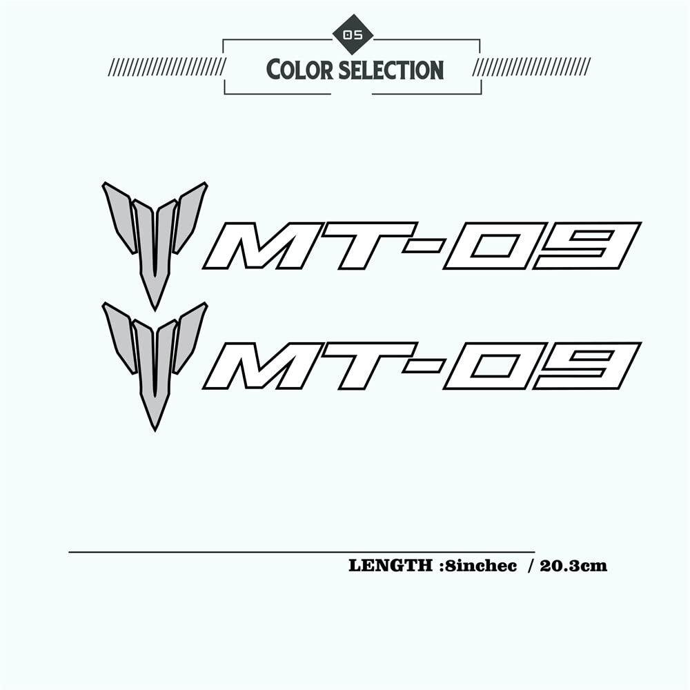 2 × オートバイボディホイールヘルメット装飾ユニバーサルロゴステッカーデカールヤマハ MT-09 Mt09 Mt 09 (Colo ヤマハ MT-09 MT09 2014-2023 「Wrath」用グラフィックキット オートバイデカール グラフィック ステッカー  オートバイステッカー ステッカー - Etsy 日本 