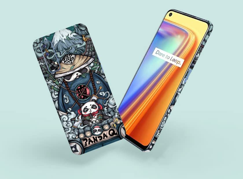 Image of Ninja Panda Skin Back Protector Film Ultra Thin Scratch Resistant Vinyl (Not Case and Cover) for Realme 7