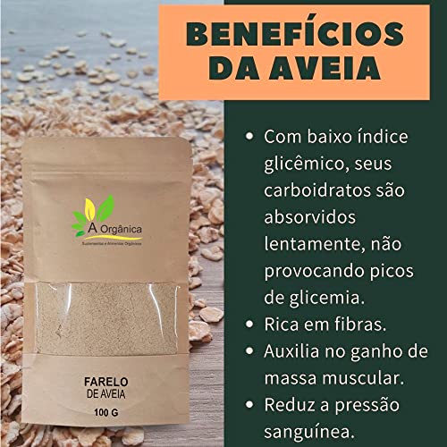 Farelo De Aveia Premium 100g À Orgânica (100)