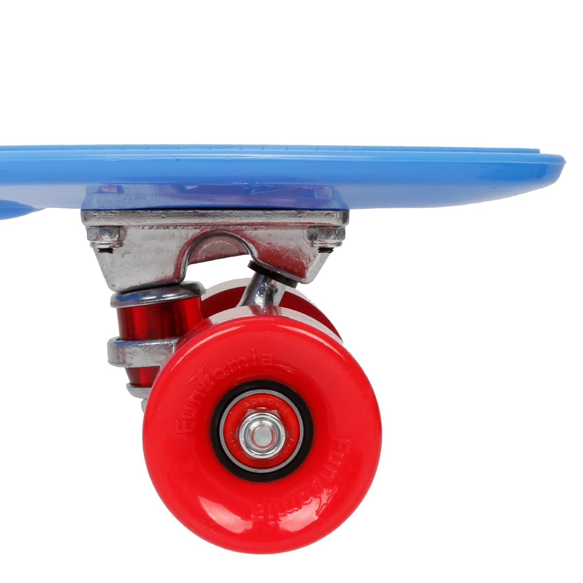 Skateboard FunTomia Mini – 57 Cm, Roulements ABEC-11, Style Rétro, 14 Couleurs