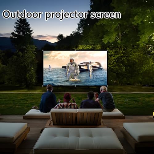 Pantalla portátil de proyector plegable 120 pulgadas 16:9 HD miniatura 5