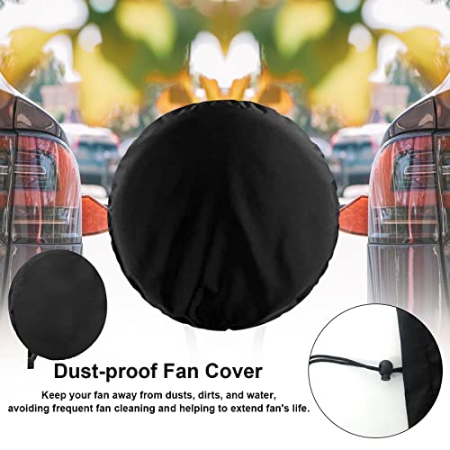 Industrial Fan Cover, Heavy Duty Waterproof Fan Covers For 30" Stand Pedestal Fan, Wall-Mounted Fan And Outdoor/Patios Use Fans, 1 Pack #TOP6