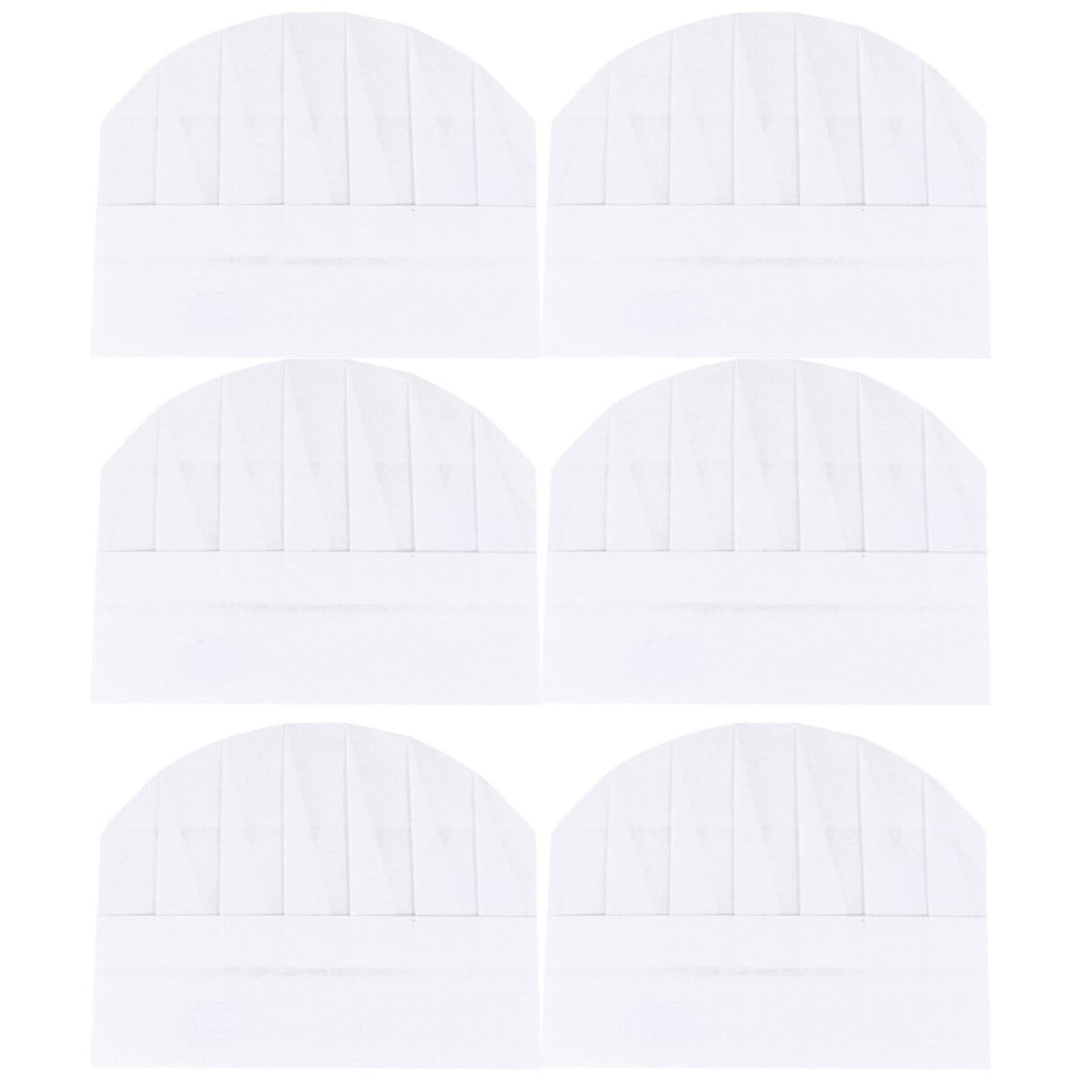 SEWACC 20pcs White Paper Chef Hats Small Chef Toques Kitchen Cooking Chef Caps for Kids Home Kitchen Cooking Baking and Party Favors