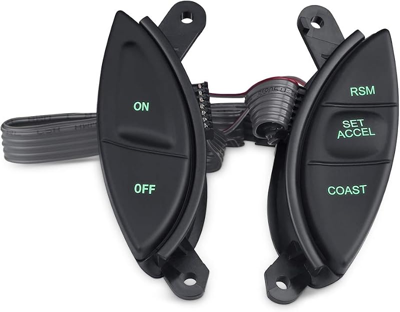 Botões do interruptor de controle de velocidade do volante WMPHE para Ford – Conjunto esquerdo e direito