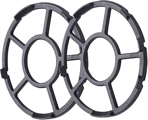 Miniatura 2 de Soporte de estufa de gas 2 piezas Accesorios para estufa de gas, estante de estufa de metal para olla Estante de estufa de gas de metal