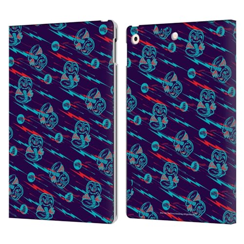Étui cuir iPad 10.2 Cobra Kai avec support horizontal et fentes