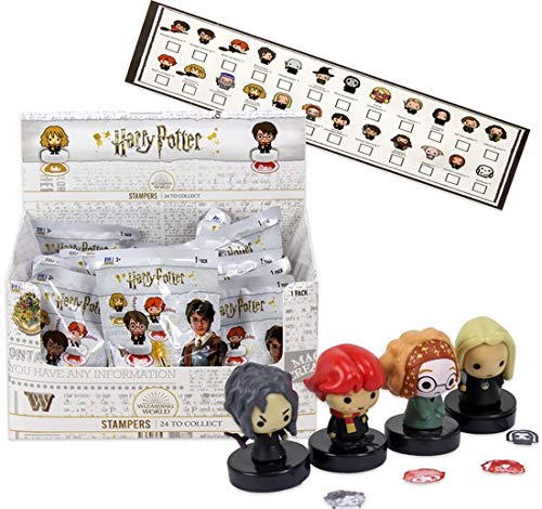 HARRY POTTER Selos com figuras 3D, multicolorido (P.M.I. HP3647), 3 anos e mais