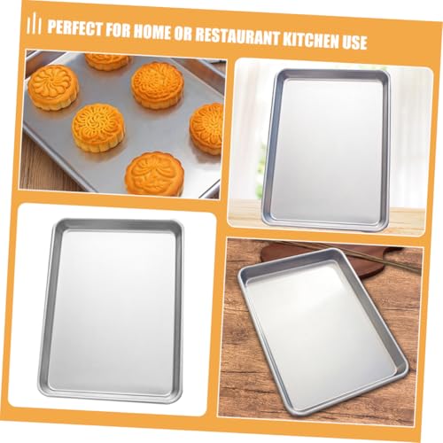Plaques de cuisson rectangulaires antiadhésives moules à gâteau pour biscuits