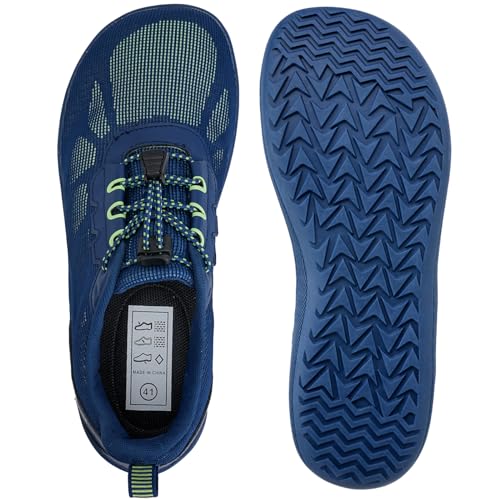 Image of WateLves Wide Water Shoes Womens Mens Barefoot Beach Shoes Zero Drop Minimalist Breathable Mesh Walking Sneakers