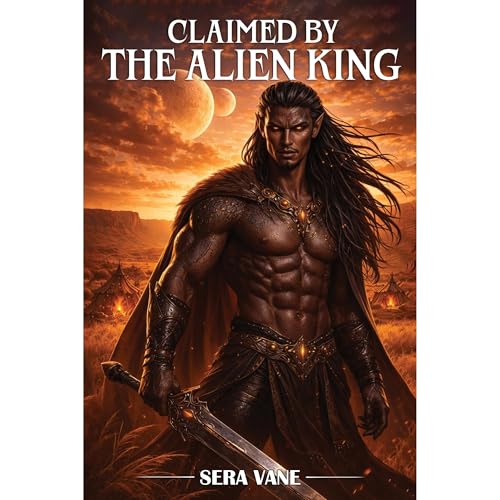 Claimed by the Alien King Audiolibro Por Sera M Vane arte de portada