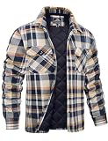 MAGCOMSEN Quilted Lined Winter Coat