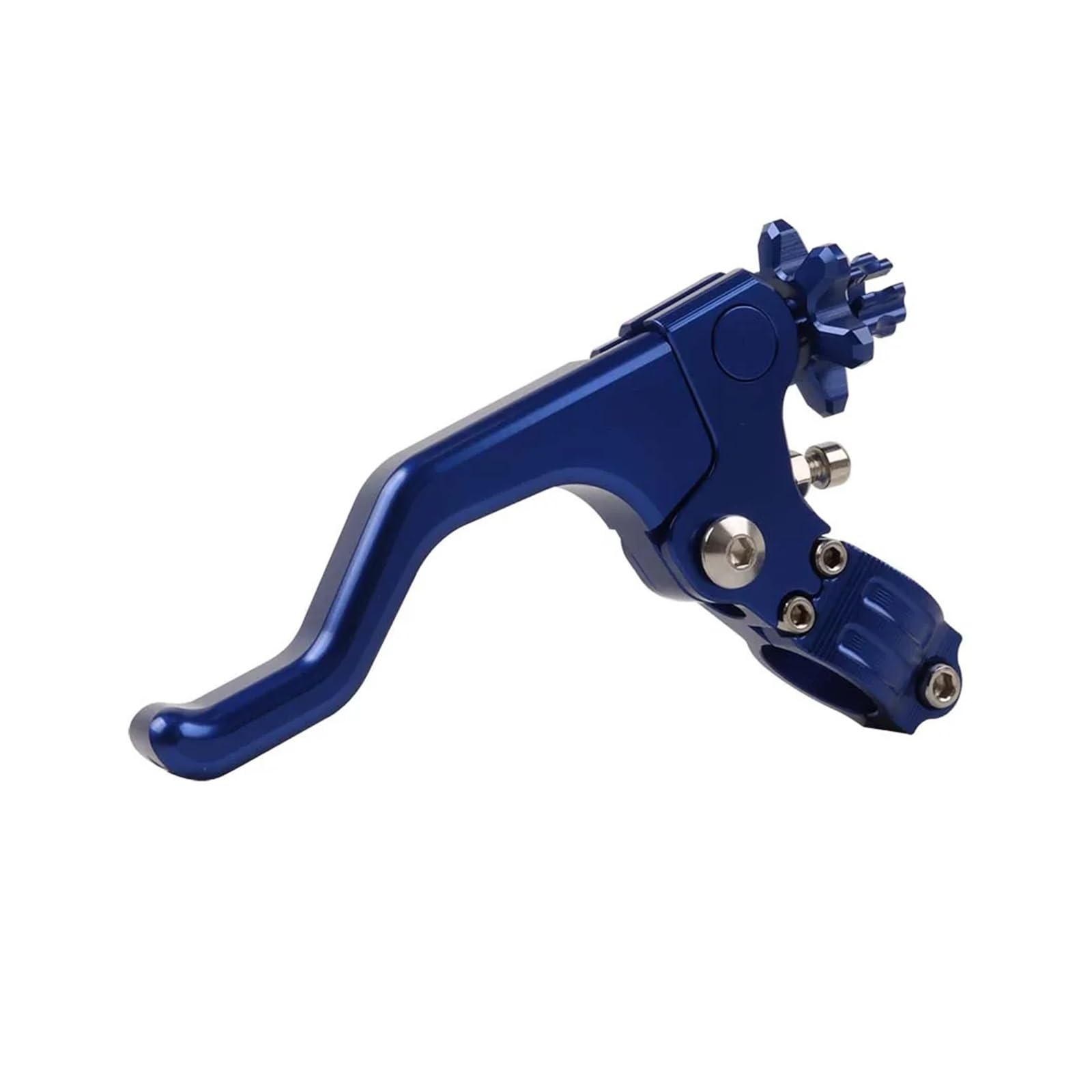 Ywqjiopm Blue Motorcycle Brake Clutch Lever 22Mm 7/8" Handlebar Motorcycle Accessories Short Clutch Lever For Cbr Klx Yz Motorbike Handle Brake Clutch Lever