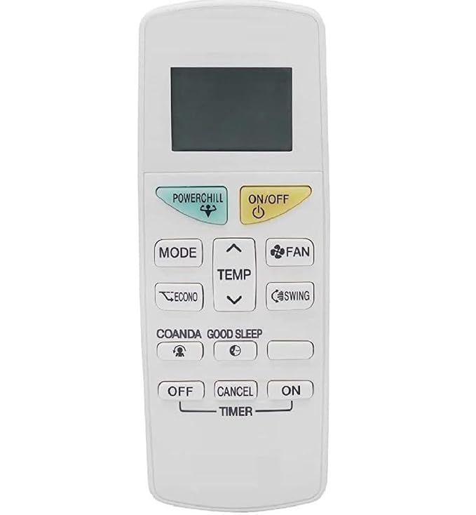 VNQ 5 Year Warranty AC Remote Compatible for Daikin Ac Remote (Split/Window/Inverter/1ton/2ton/1.5ton/3star/4star/5star)