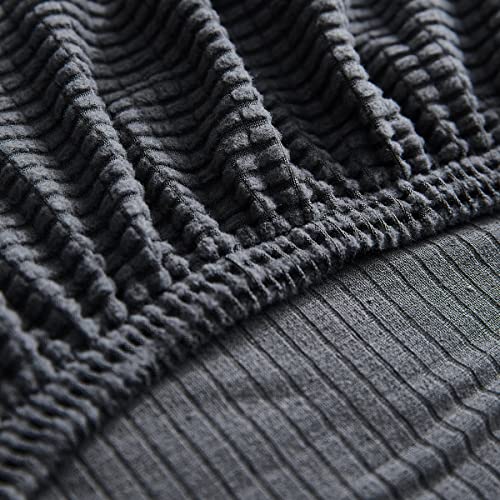 AYouge Sofabezug,Sofabezug Ecksofa-Sofabezug Stretch Sofabezug mit festem Schaumstoffstab für 1/2/3/4 Sitzer（L-förmiges Ecksofa erfordert Zwei）